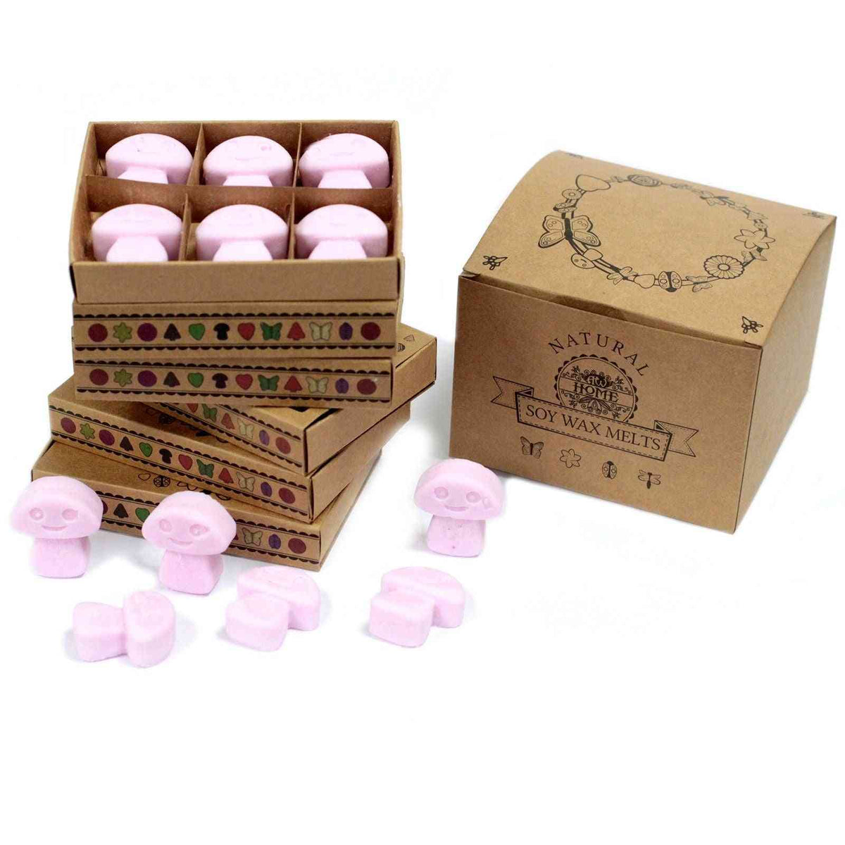 Caja de 6 ceras de Soja - Ylang Ylang - Ceras de Soja de Lujo