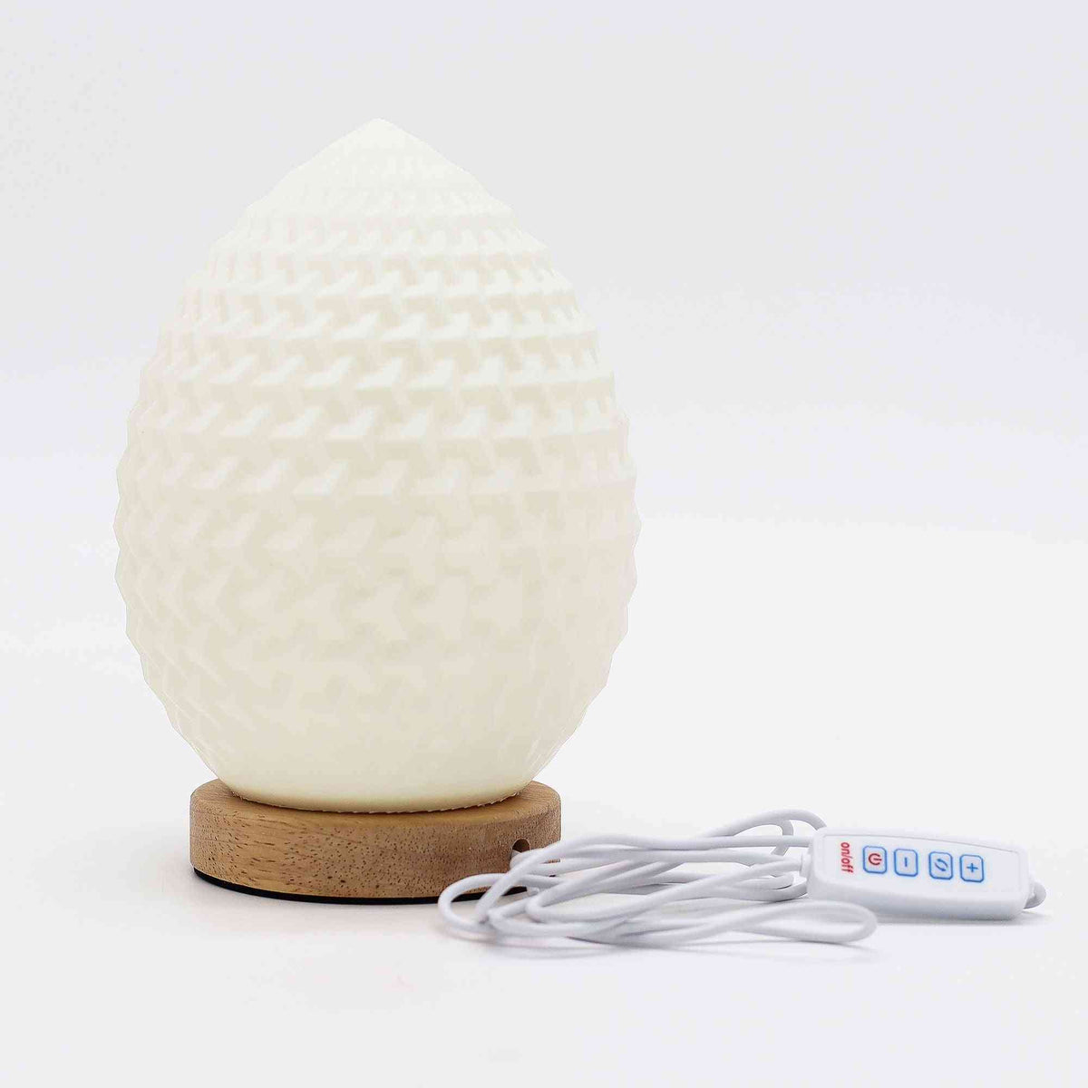 Lámpara New Wave · Forma de Lágrima · USB · 3 Niveles de Brillo - cerámica decoración forma de lágrima | El Bazar de Tizar