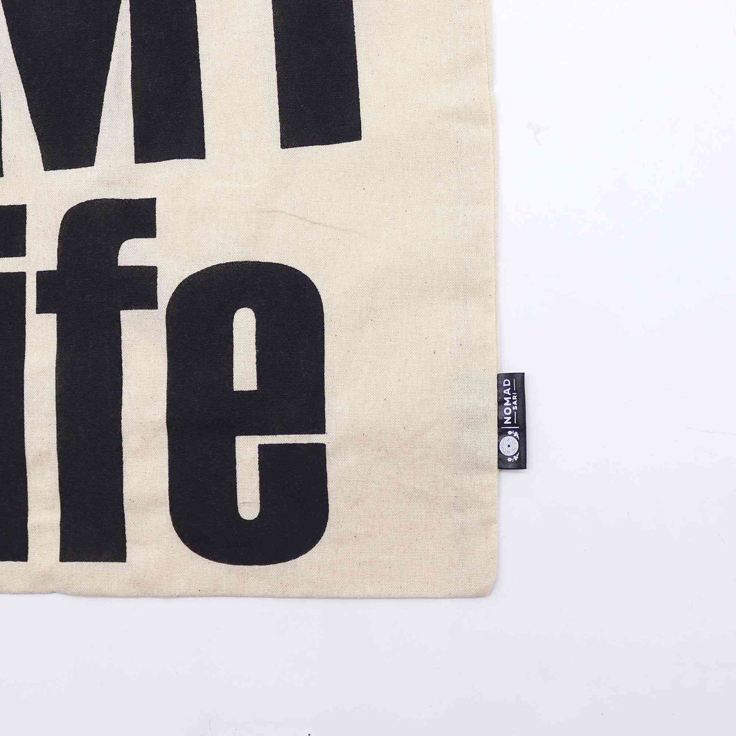 Bolso Básico Icónico - IT's MY LIFE - ES MI VIDA - (40x36cm) - Natural 4oz