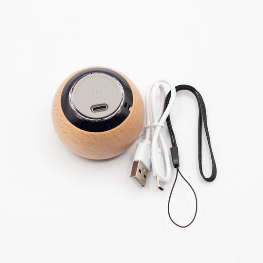 Wooden Mini Speaker with Mandela Effect