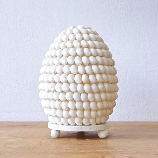 Lámpara Boho de Conchas Marinas - Concha Buting Ovalada - Lámpara Boho