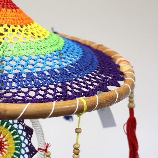 Extra Large Dreamcatcher Drama - Vivid Rainbow