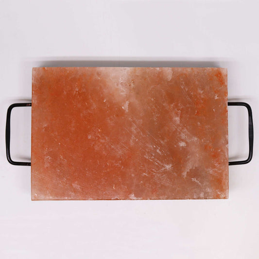 Plat de cuisson pour barbecue en sel de l'Himalaya - 30x20x5cm