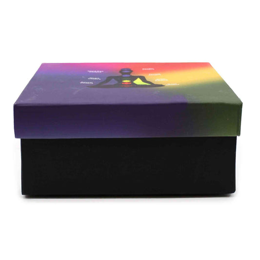 Juego de Cuencos Tibetano Lrg - Yin & Yang - Blanco/Morado 14cm