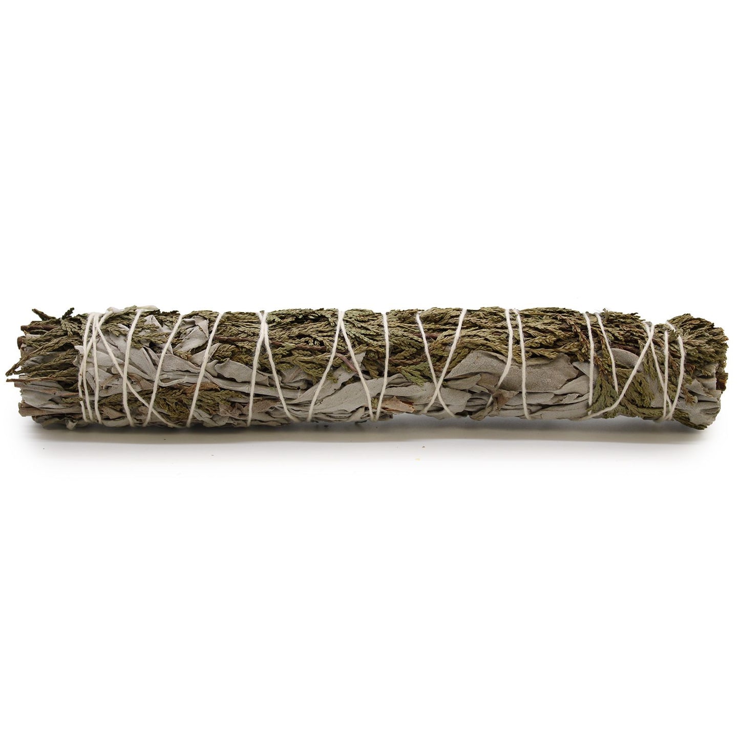 Atado de Hierba - Salvia Blanca y Cedro 22 cm - Atados de Smudge – Envuelto individualmente