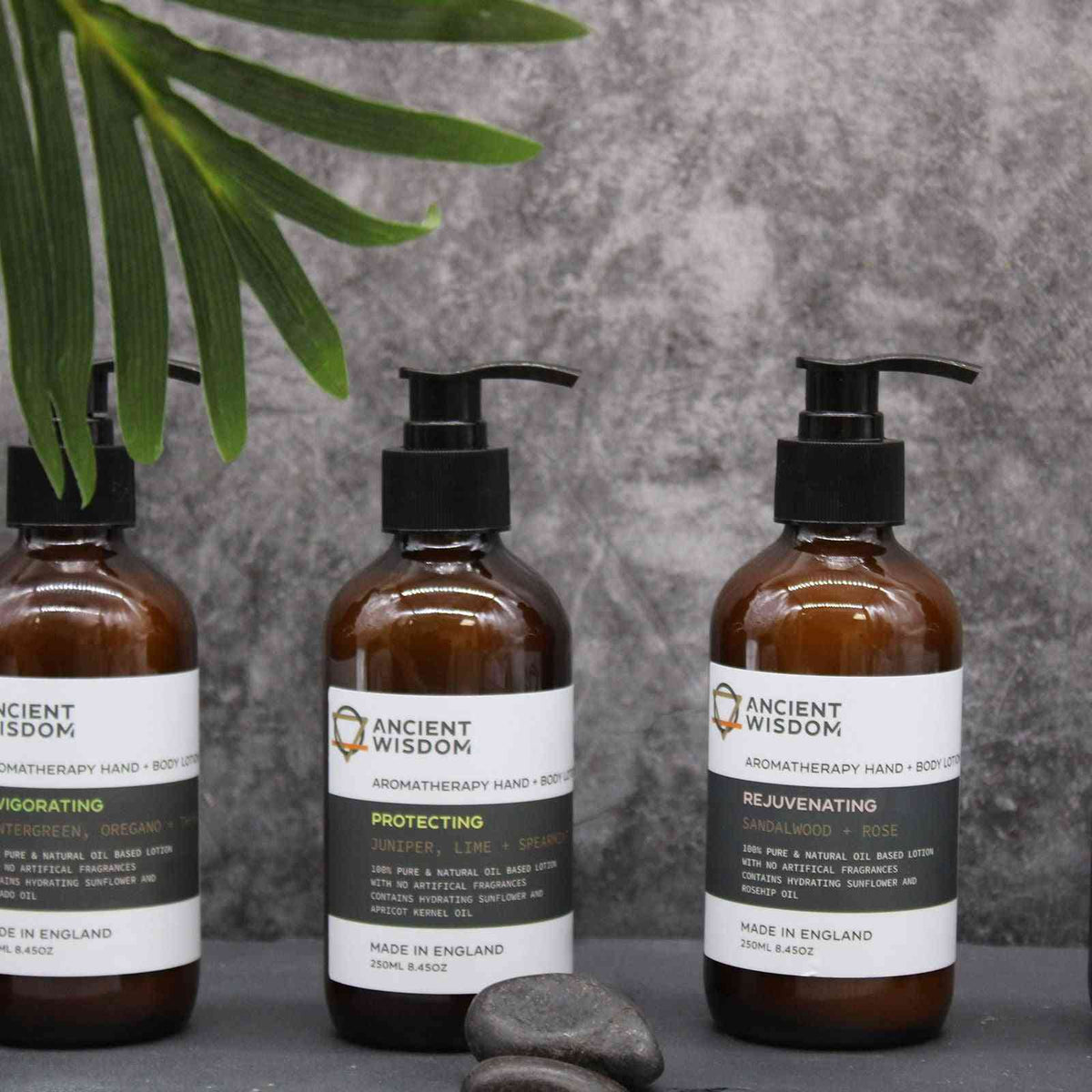 Loción de Manos y cuerpo con Enebro, Lima y Hierbabuena 250 ml
