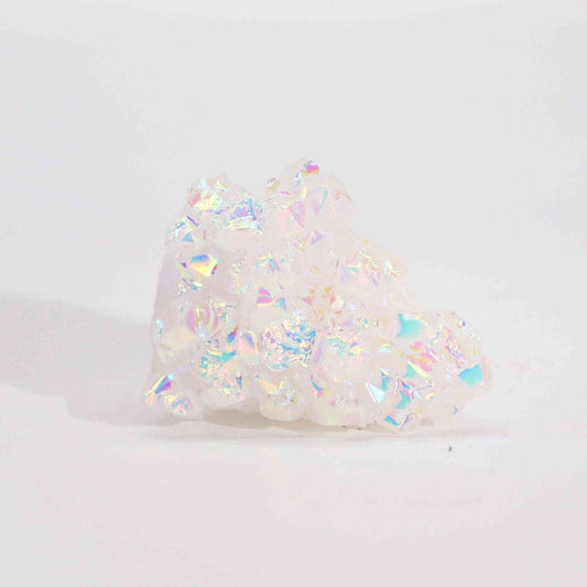 Cuarzo Natural Realzado Pequeño - Cuarzo Angel Aura (aprox 40-65gm 3.5-5cm)