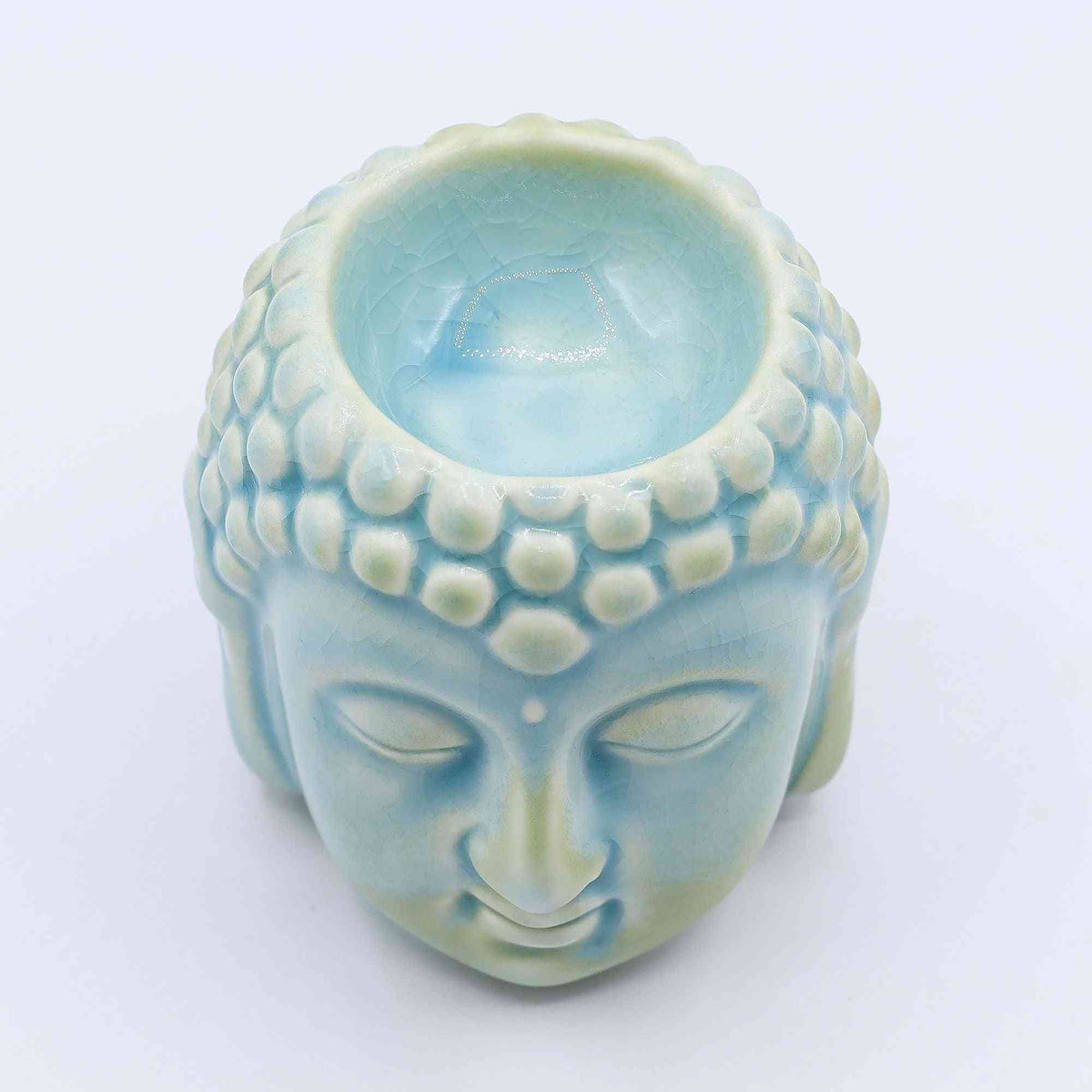 Quemador aceite Buda - Azul