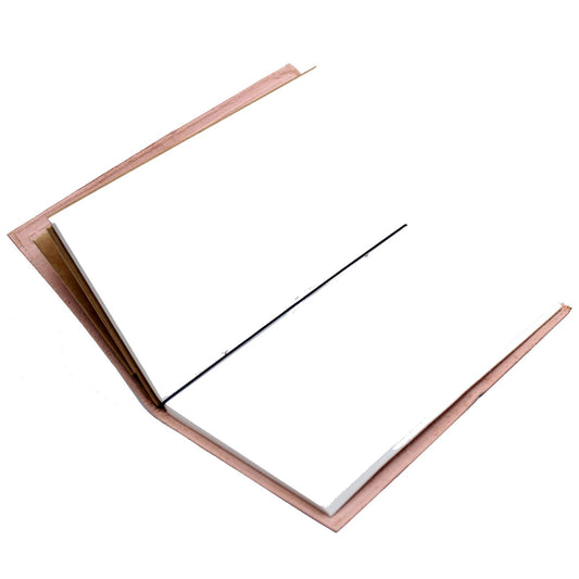 Carnet en Cuir - Be the Change - Marron (80 pages)
