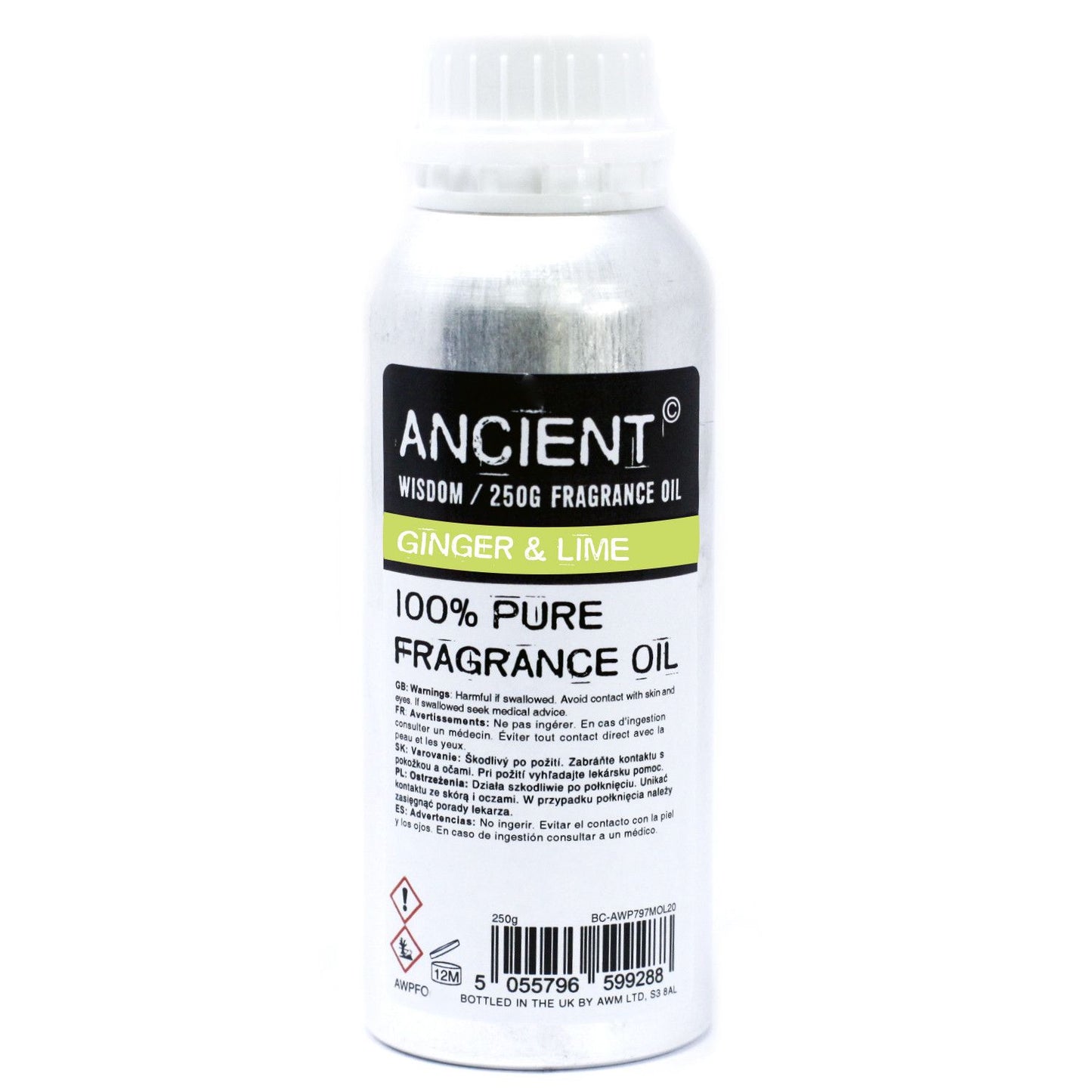Aceites de Fragancia 250g - Jengibre y lima - Aceites de Fragancia 250g
