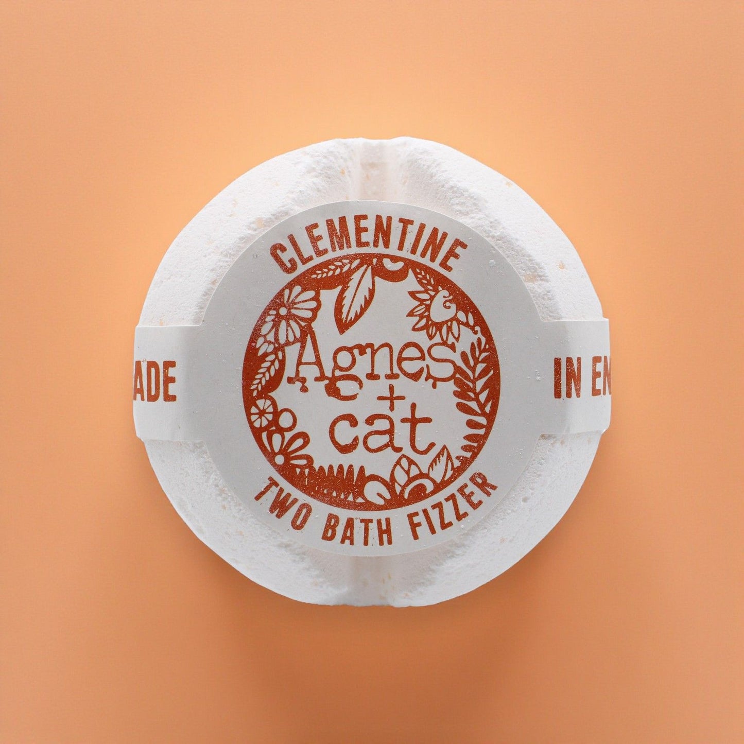 Agnes + Bomba de baño para gatos - Clementine