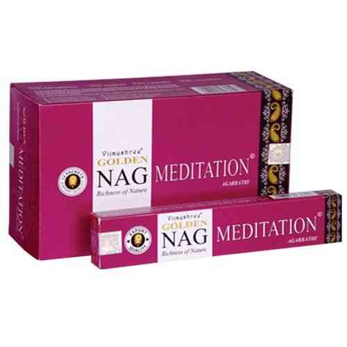 Incienso Golden Nag - Meditación | Incienso Golden | El Bazar de Tizar