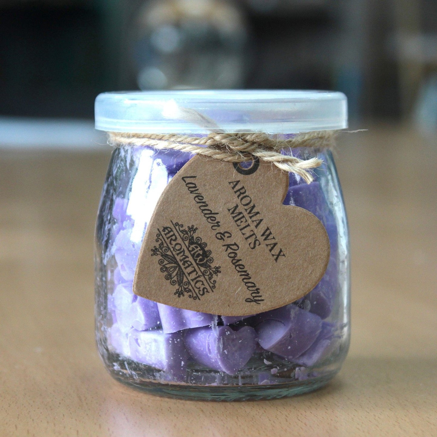 Pastillas de cera aromática - Lavanda y Romero - Pastillas de cera aromáticas