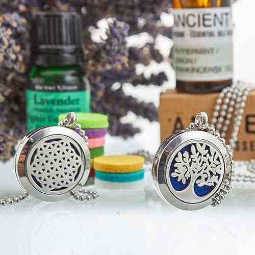 Pulsera de Cadena de Aromaterapia - Libélula - 20mm - Collares Difusores de Aromaterapia