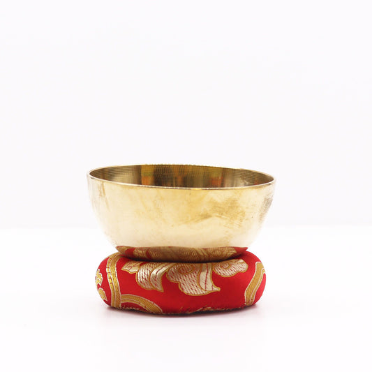Cojín de aro de 8 cm (para cuenco tibetano de 10-12 cm) - Rojo - Palos y Cojines para Artículos Tibetanos