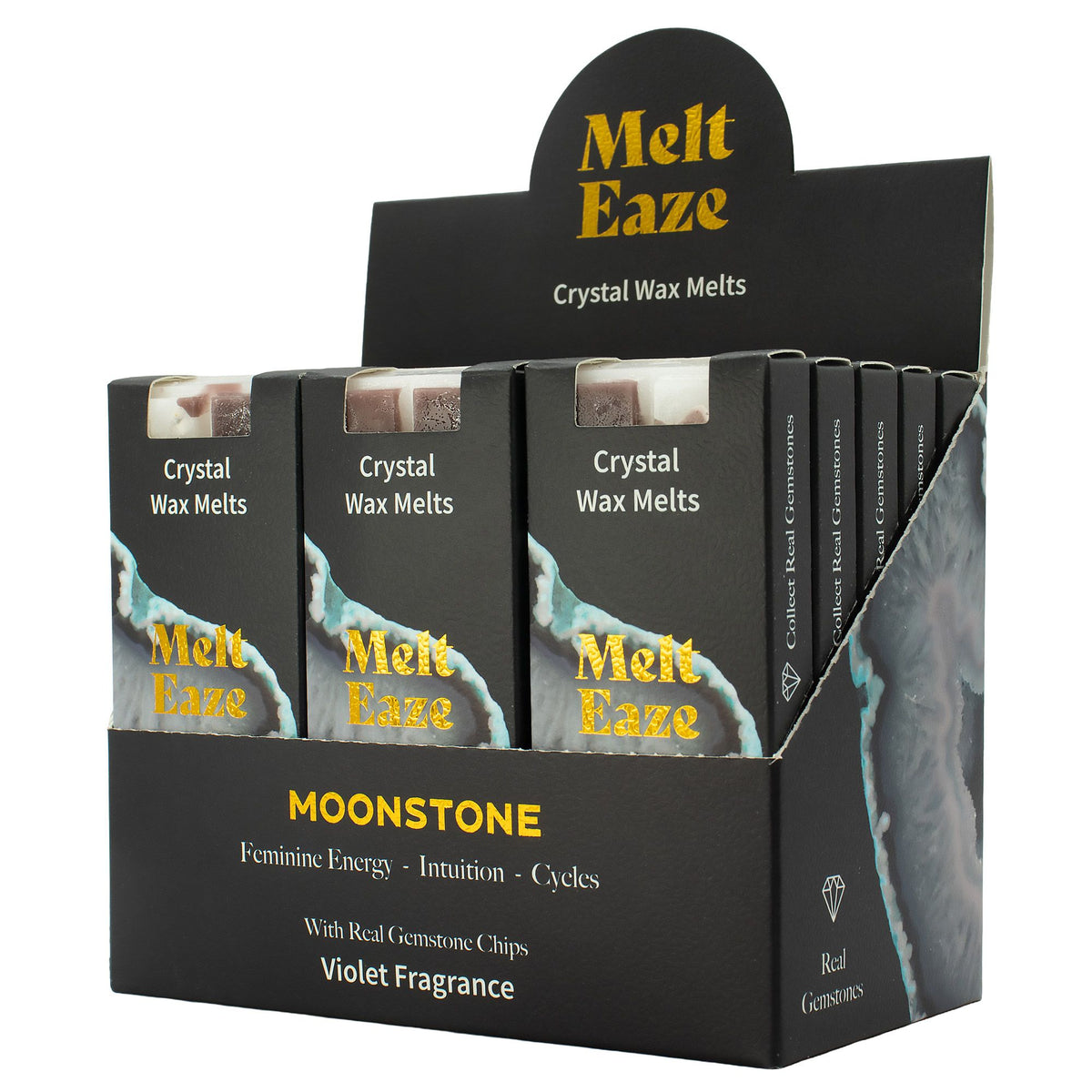 MeltEaze Pastillas de Cera 50g - Moonstone Glow - Violet