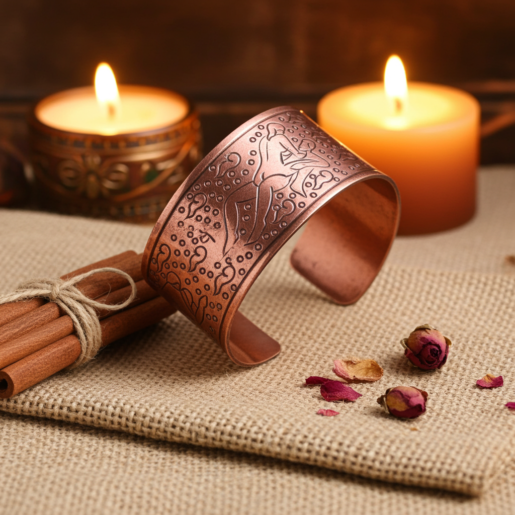 Tibetan Copper Bracelet - Kamasutra
