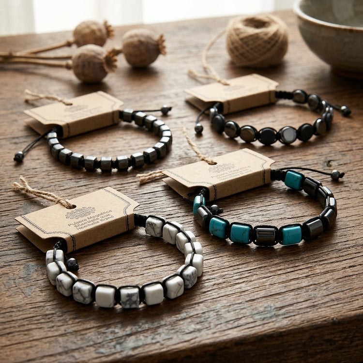 Pulseras Magnéticas de Hematita