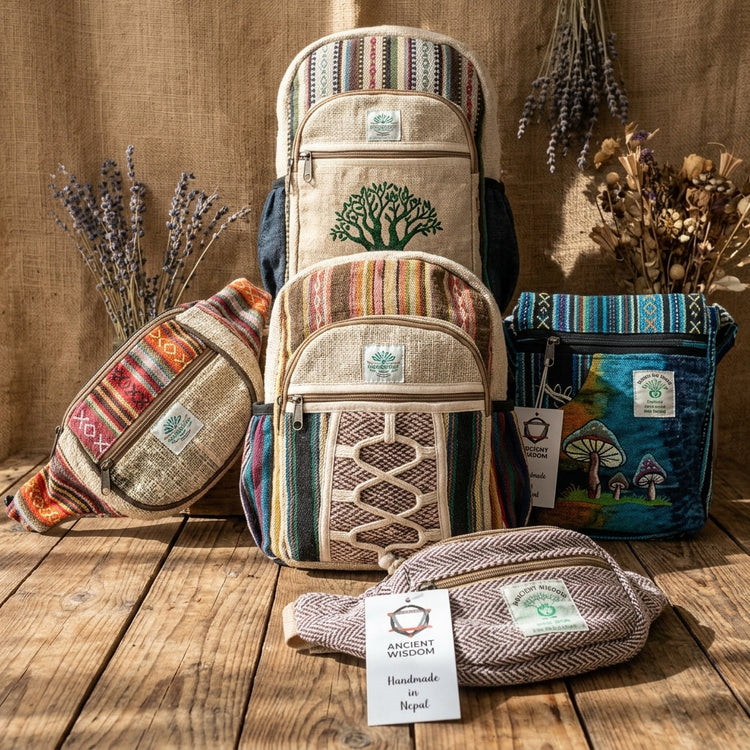 Bolsas y Mochilas de Cáñamo