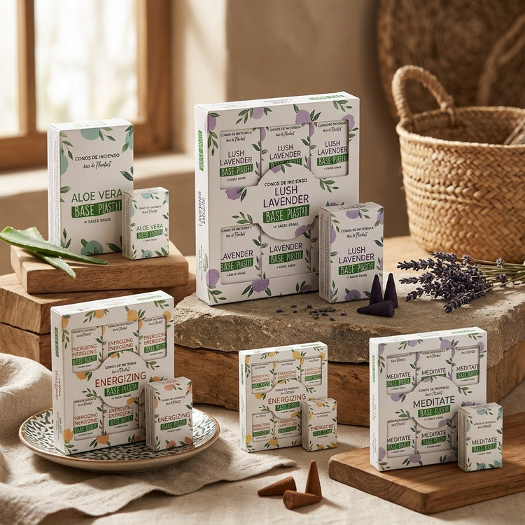 Conos de incienso Stamford Premium a base de plantas