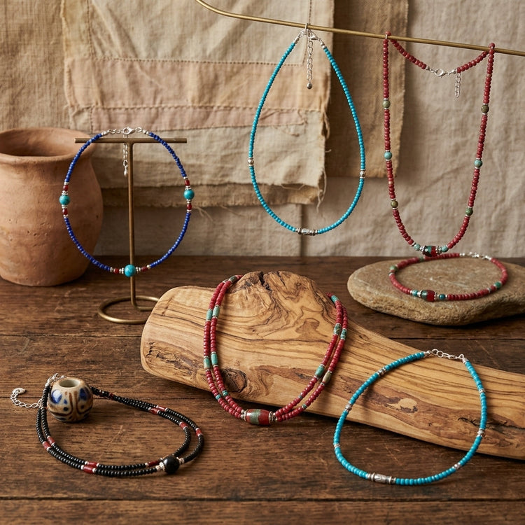 Collares & Pulseras de Nepal