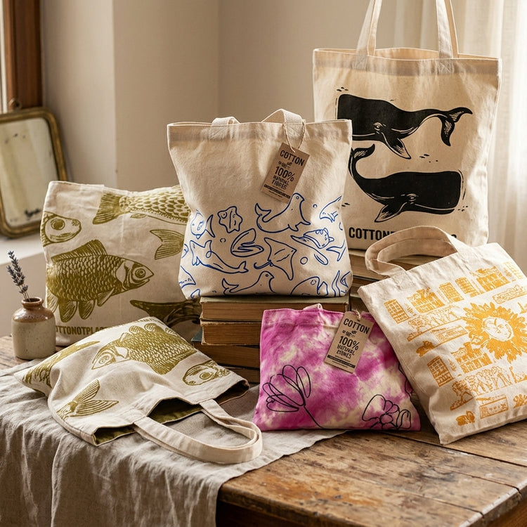 Bolsas de Algodón Sencillas