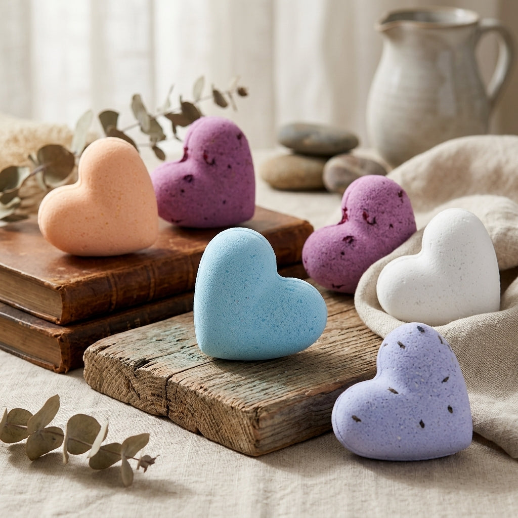 Bombas de Baño Corazón