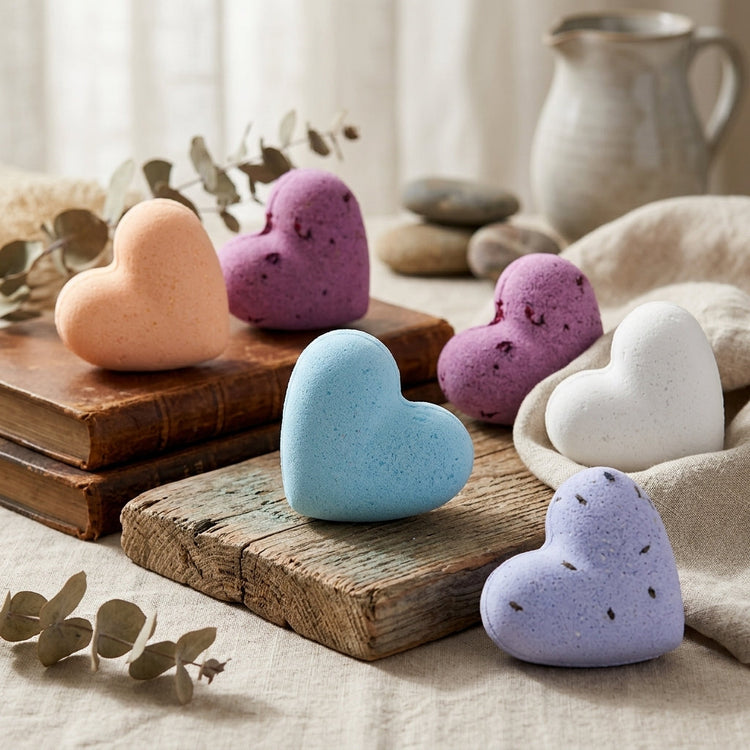 Bombas de Baño Corazón