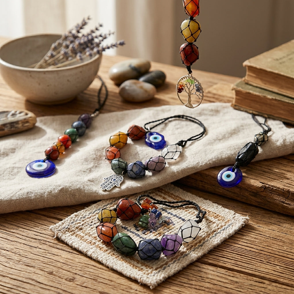 Colgantes de piedras de chakra