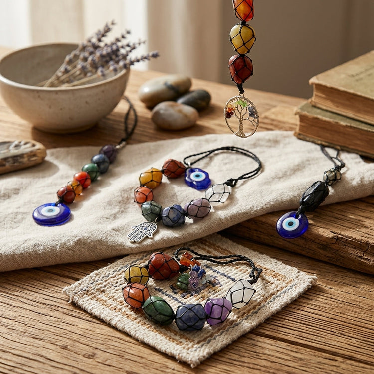 Colgantes de piedras de chakra