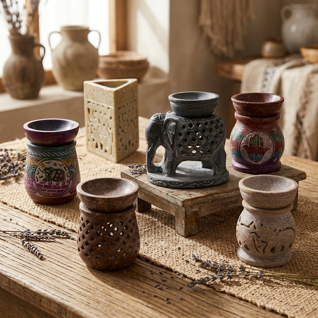 Quemadores de Aceite de Esteatita