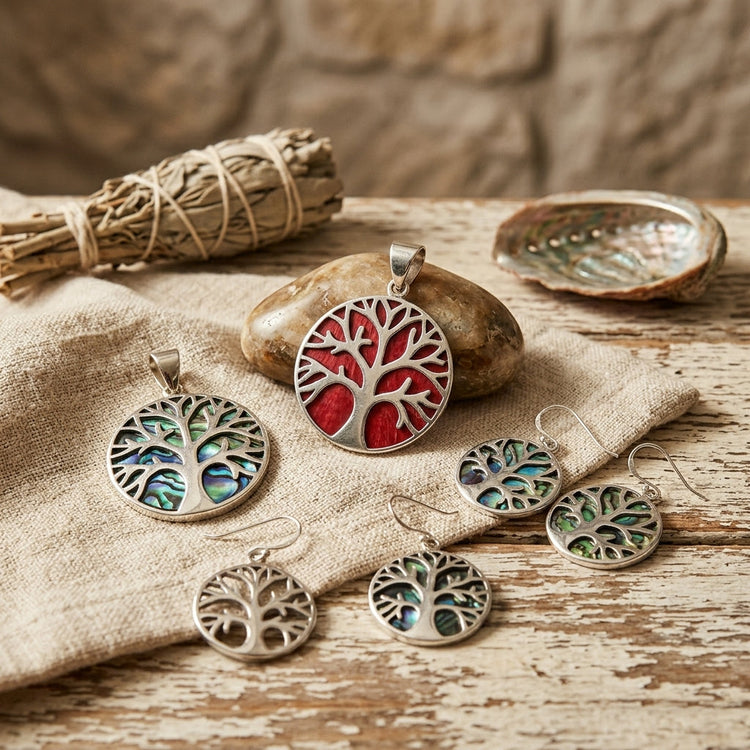 Joyas de Plata 925 Árbol de la Vida