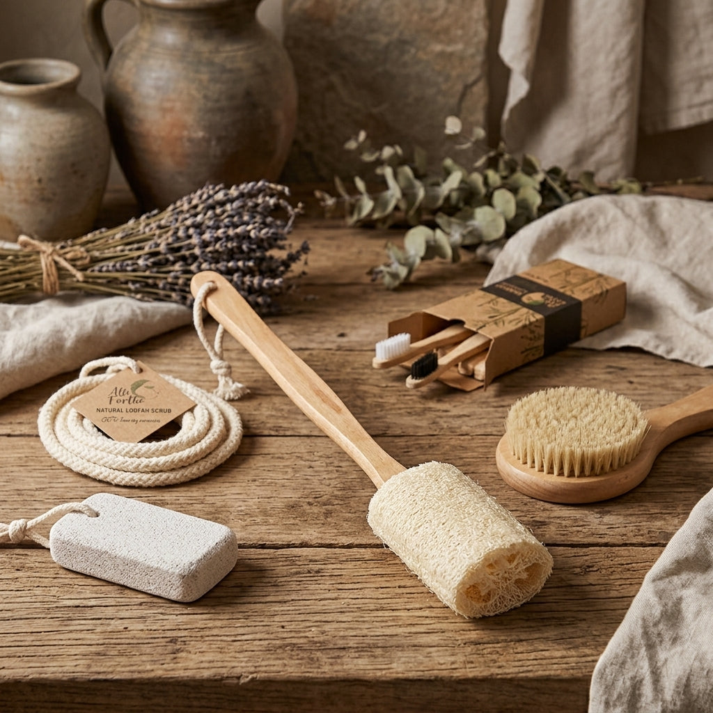Cepillos Exfoliantes y Cuidado Corporal
