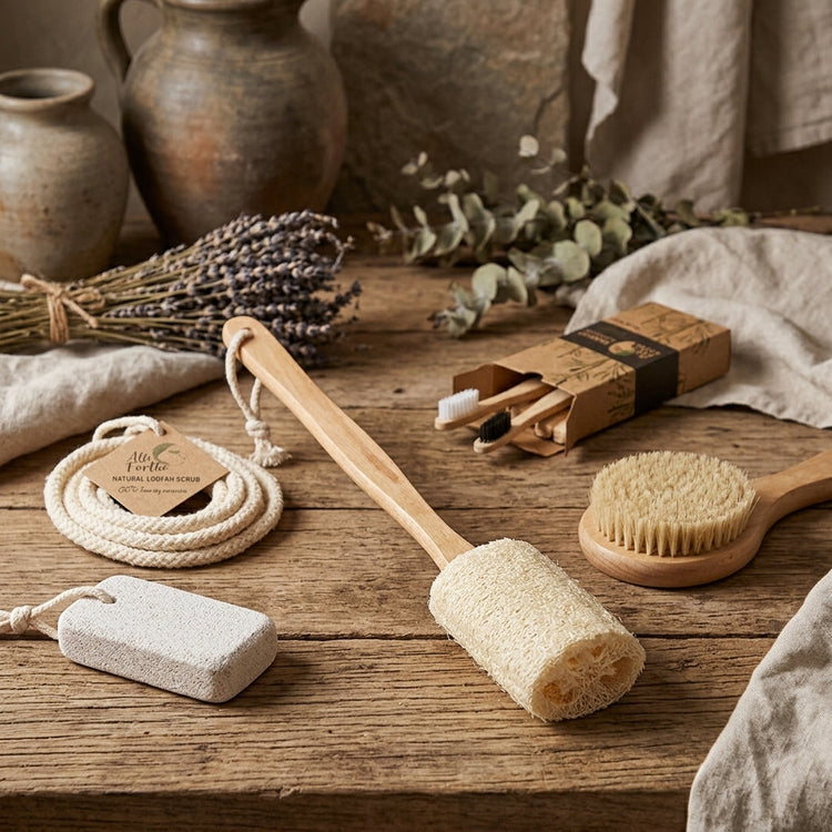 Cepillos Exfoliantes y Cuidado Corporal