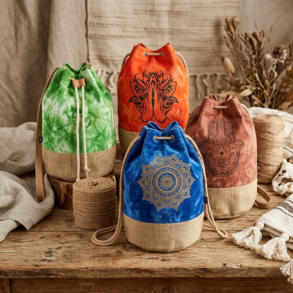 Mochila 100% Natural Tie Dye