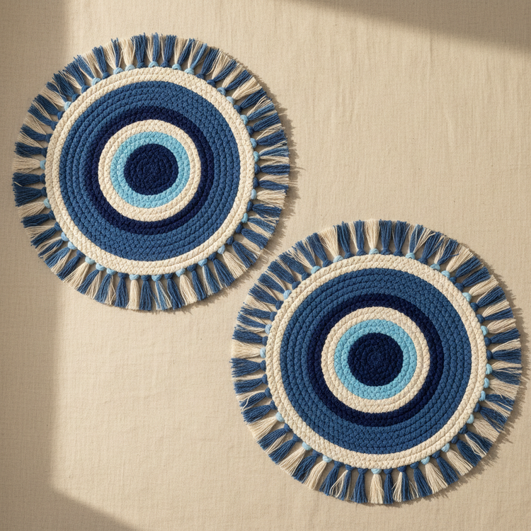 Alfombras de Algodón de Ojo de Protección