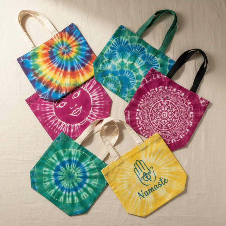 Bolsas de Algodón Tie Dye