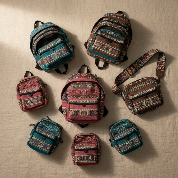 Bolsos Casuales Estilo Nepal