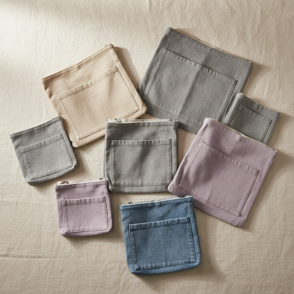 Bolsos de dos Bolsillos Tonos Naturales