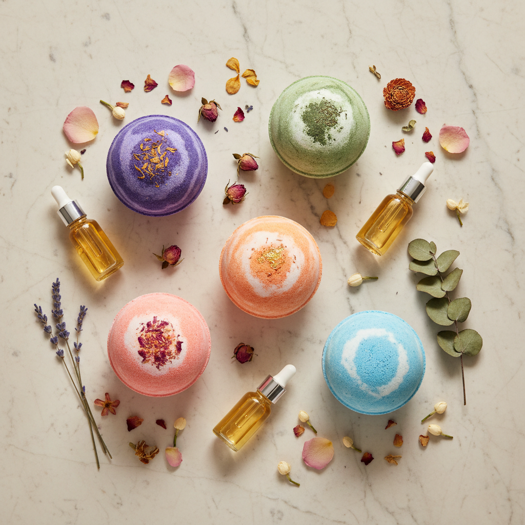 Bombas de Baño Aromaterapia