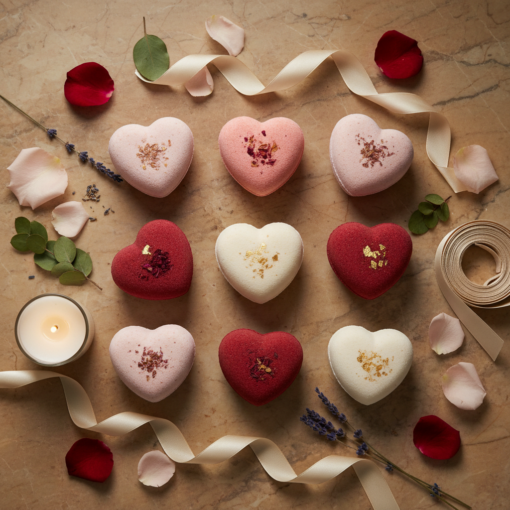 Bombas de Baño Corazón