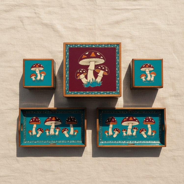 Cajas y Bandejas Decorativas