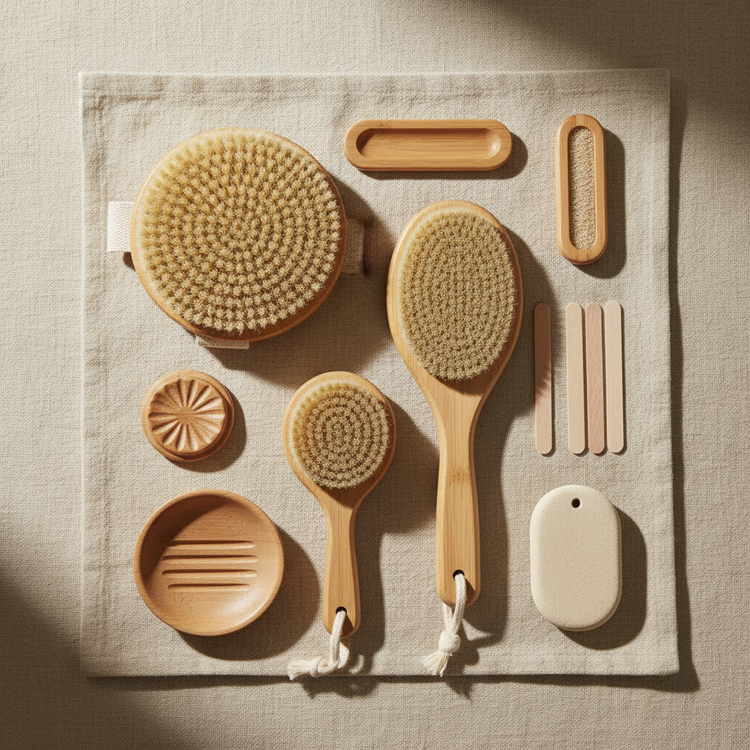 Cepillos Exfoliantes y Cuidado Corporal