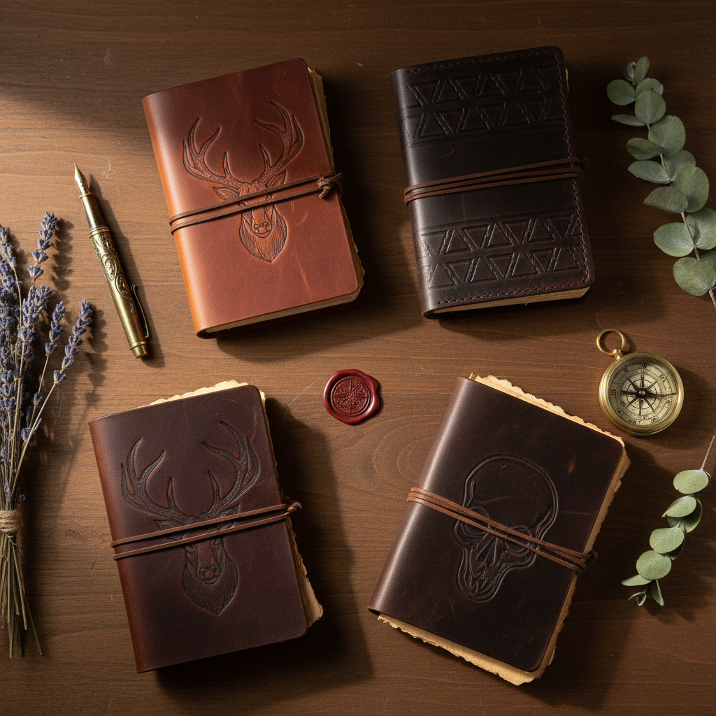 Cuadernos de Cuero Vintage