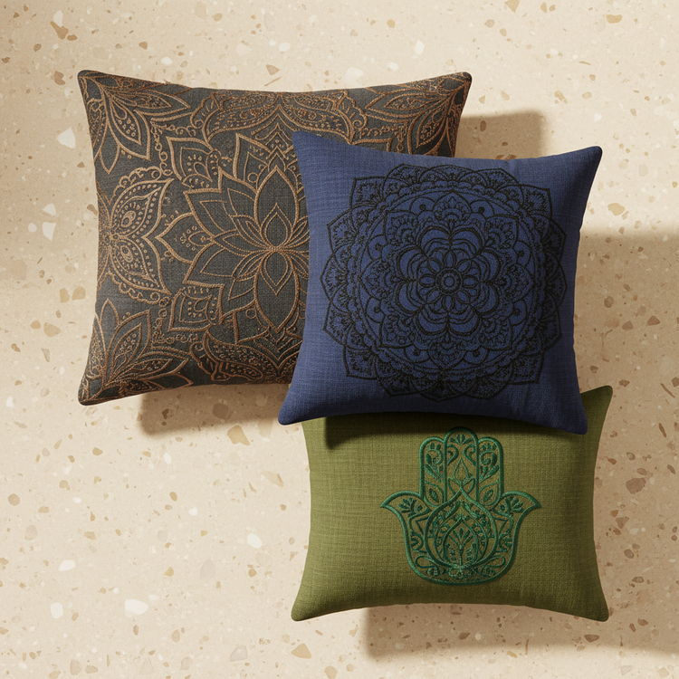 Fundas de Cojín Diseño Mandala