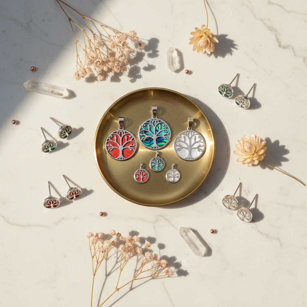 Joyas de Plata 925 Árbol de la Vida
