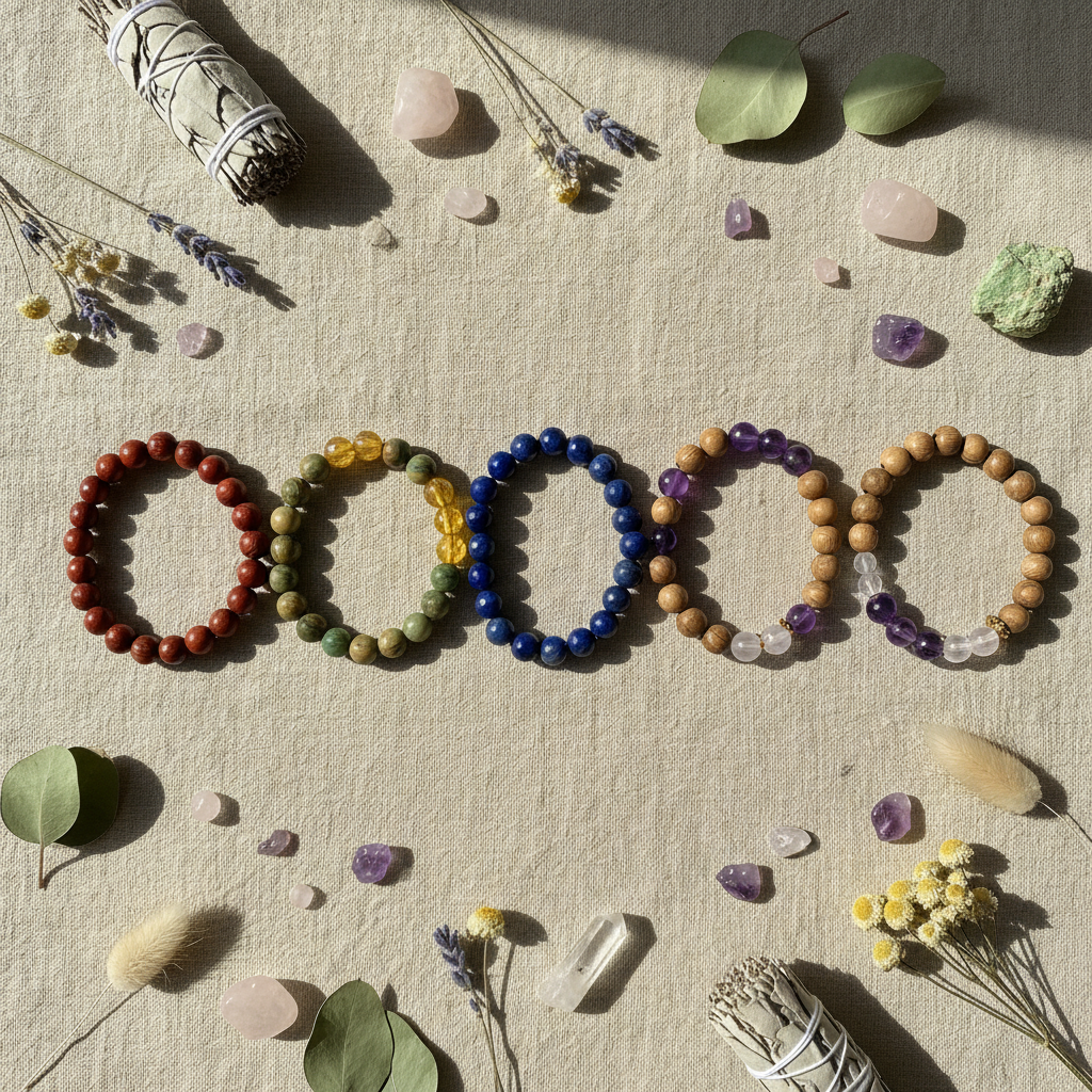 Pulseras de Cedro - Chakras