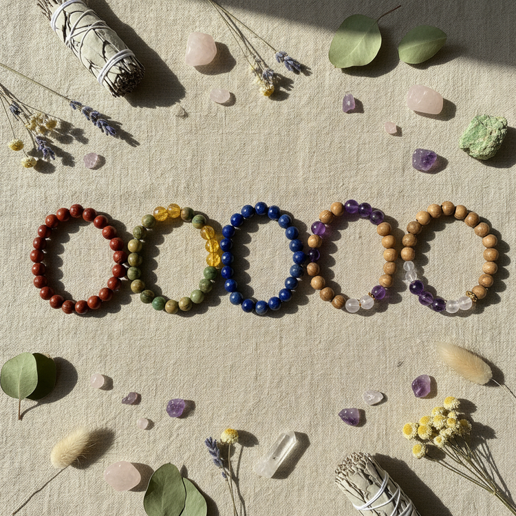 Pulseras de Cedro - Chakras