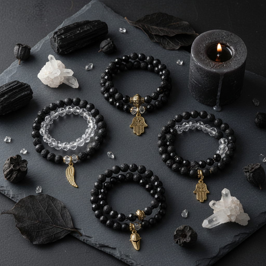 Pulseras y Collares de Piedras Preciosas