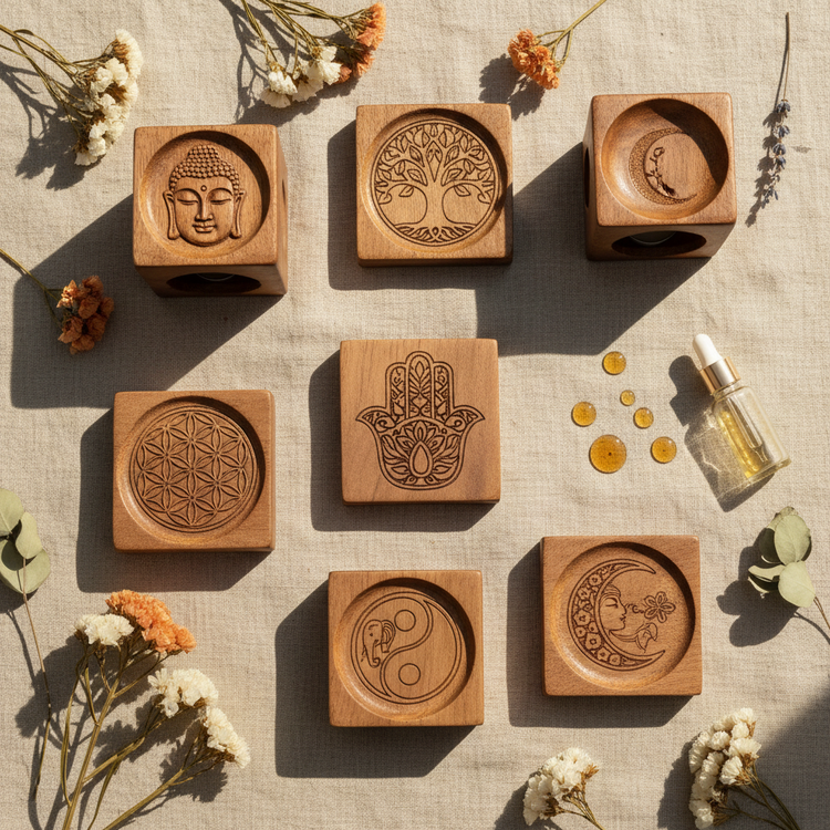 Quemadores de Aceite de Madera de Mango